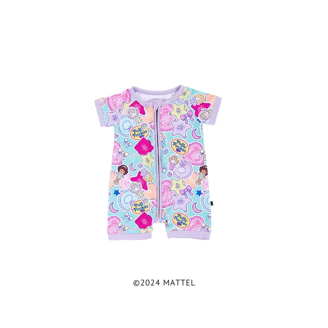 The Sleepy Sloth Polly Pocket Tiny is Mighty Shortie Romper