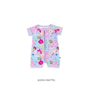 The Sleepy Sloth Polly Pocket Tiny is Mighty Shortie Romper
