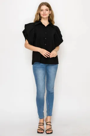The Wrynn Top - Black