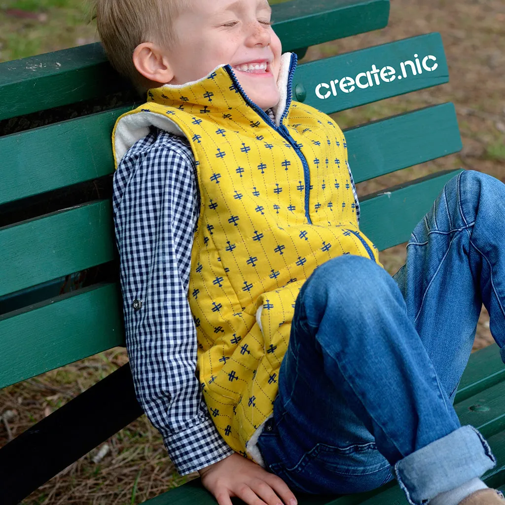 Trailblazer Vest Sewing Pattern - Child