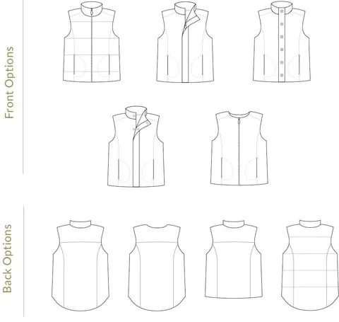 Trailblazer Vest Sewing Pattern - Child