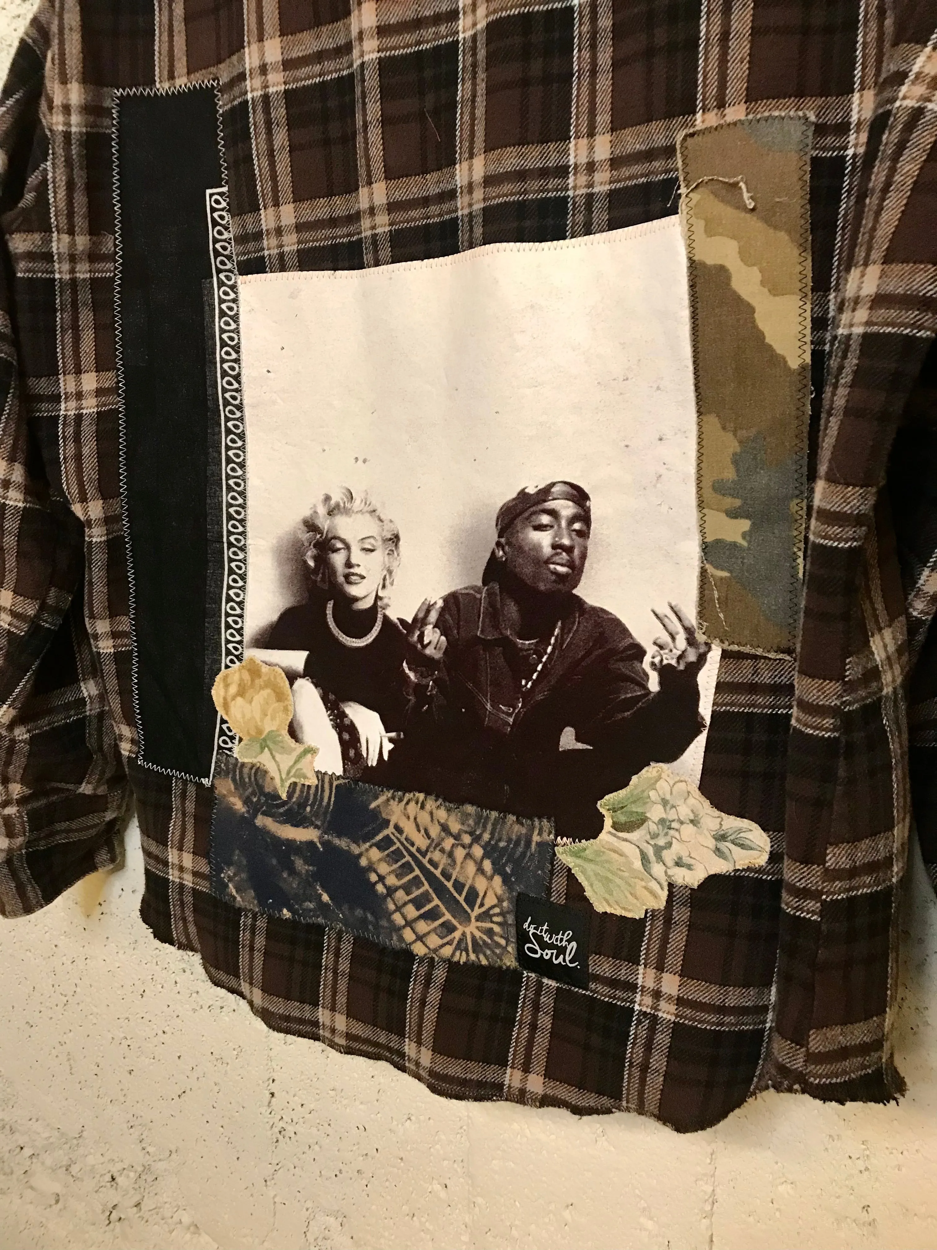 Tupac   Marilyn Flannel