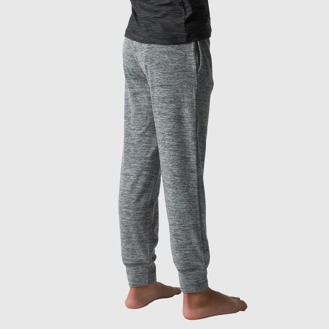 Unisex Kids Rest Day Athleisure Joggers (Heather Grey)