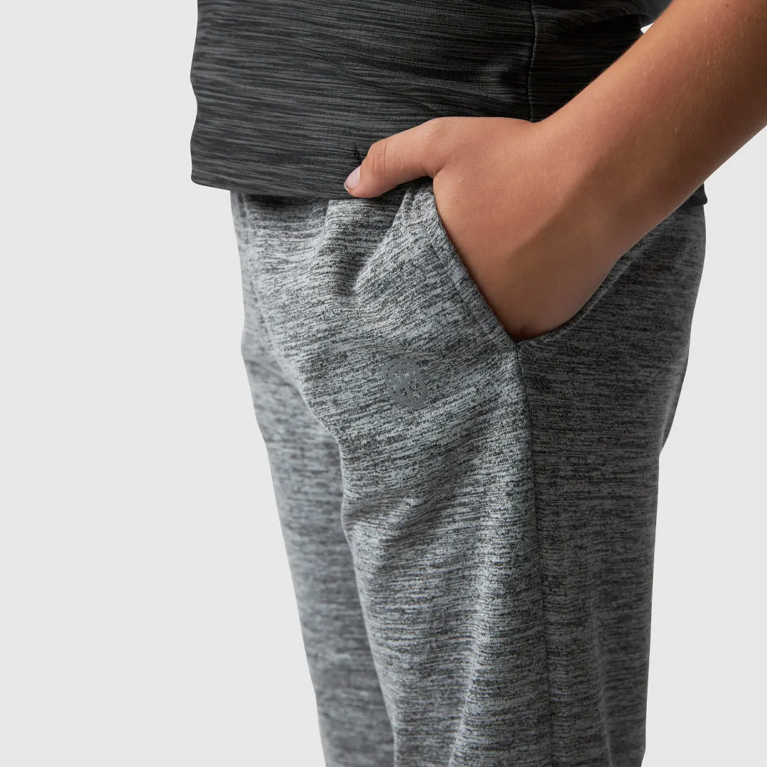Unisex Kids Rest Day Athleisure Joggers (Heather Grey)