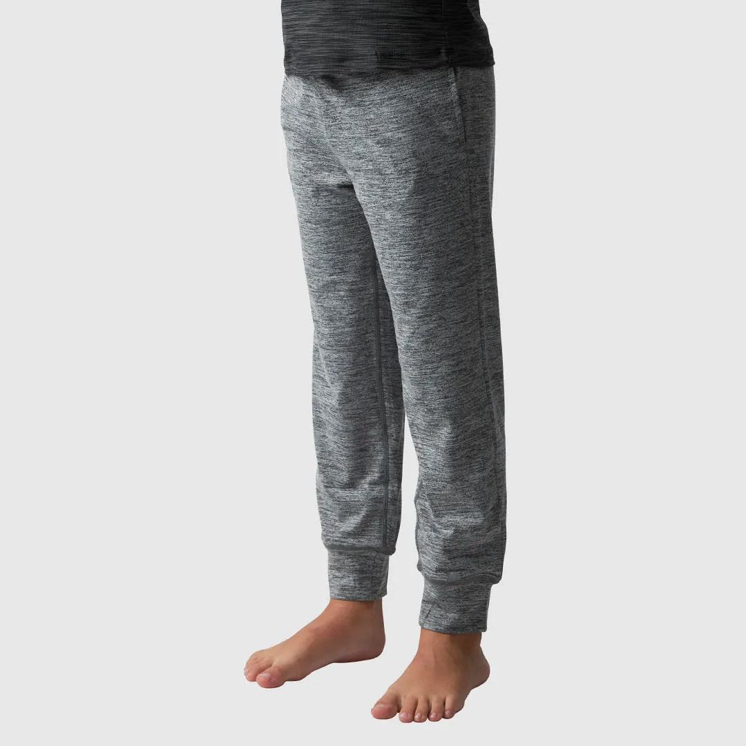 Unisex Kids Rest Day Athleisure Joggers (Heather Grey)