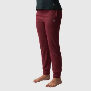 Unisex Kids Rest Day Athleisure Joggers (Maroon)