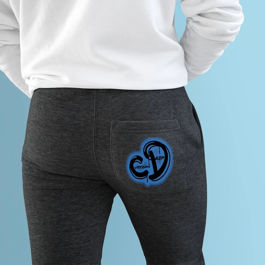 UNIVERSITY BLUE CUSTOM DRIP Premium Fleece Joggers