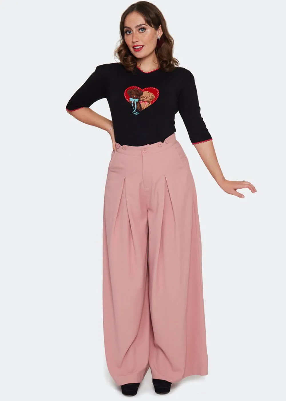 Voodoo Vixen Puppy Love Pull Black