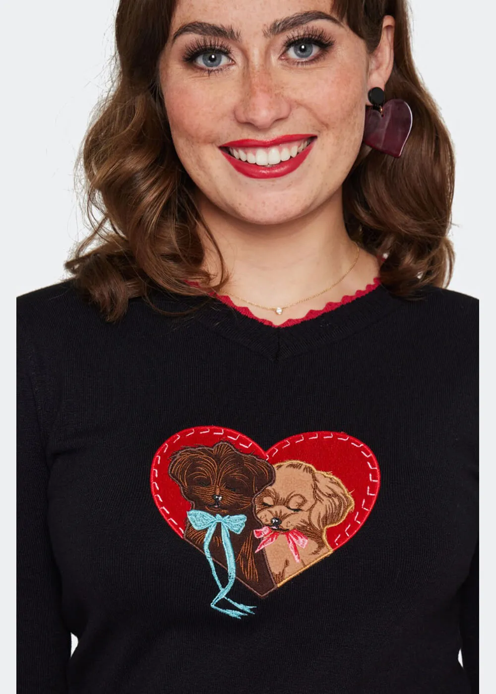 Voodoo Vixen Puppy Love Pull Black