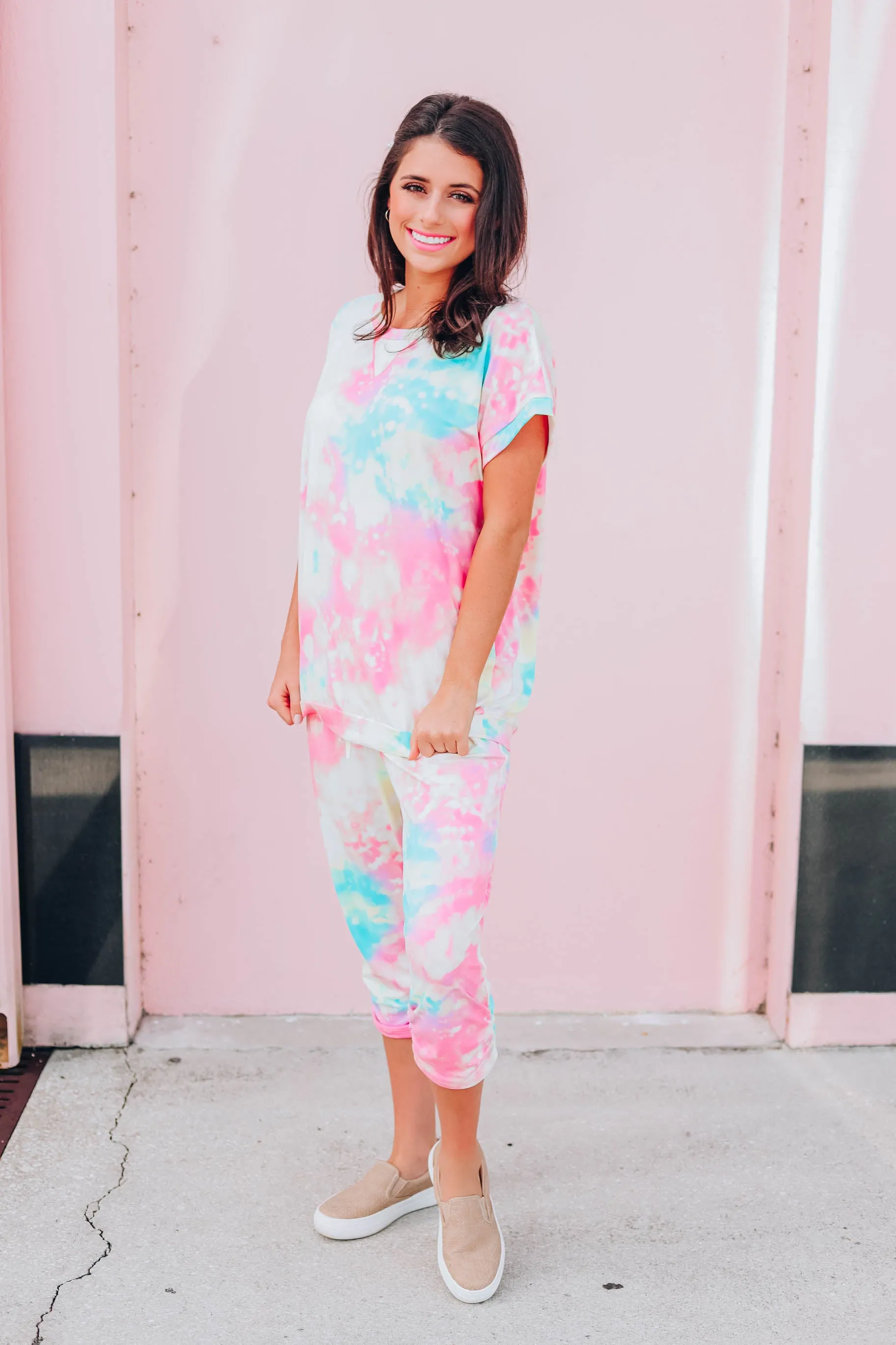 Water Color Jogger Set - Yellow
