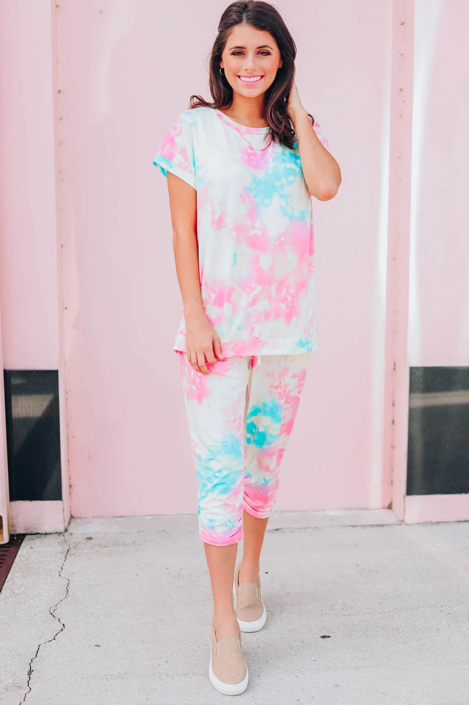 Water Color Jogger Set - Yellow