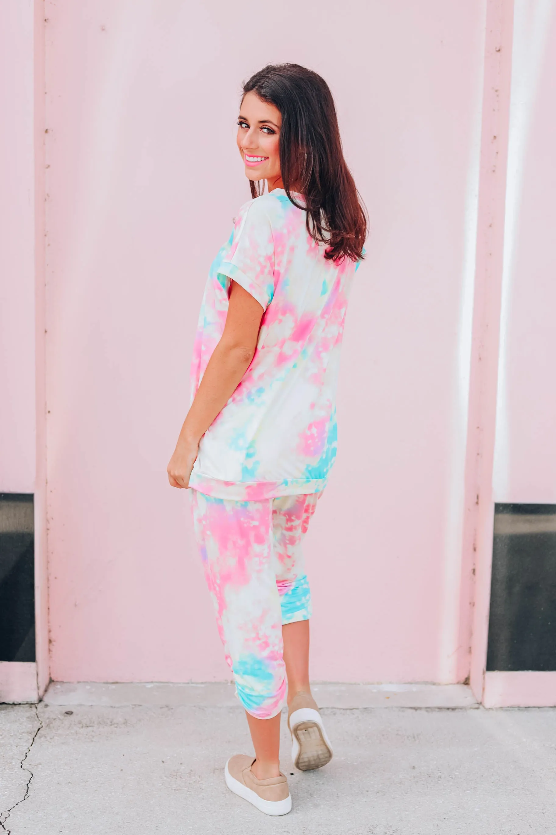 Water Color Jogger Set - Yellow