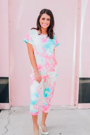 Water Color Jogger Set - Yellow