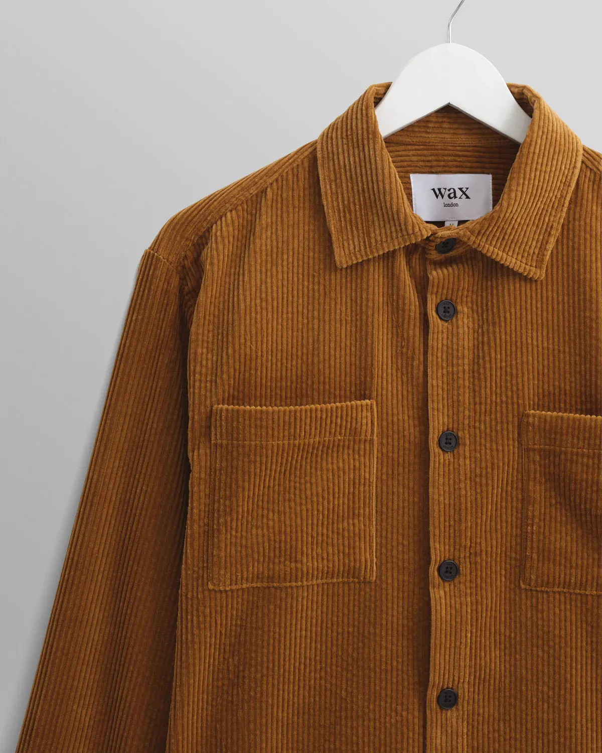 Whiting - Ochre Jumbo Corduroy Overshirt