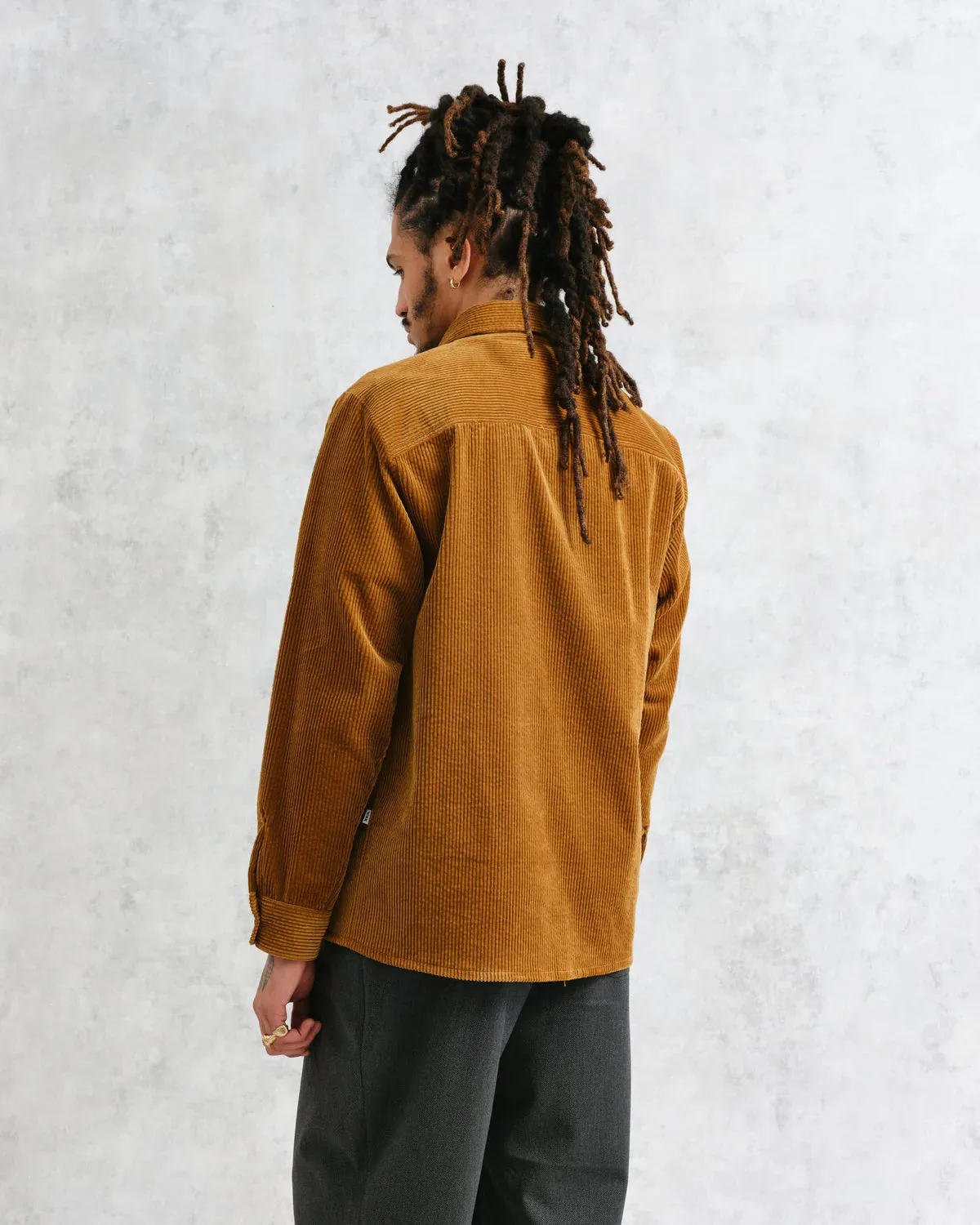 Whiting - Ochre Jumbo Corduroy Overshirt