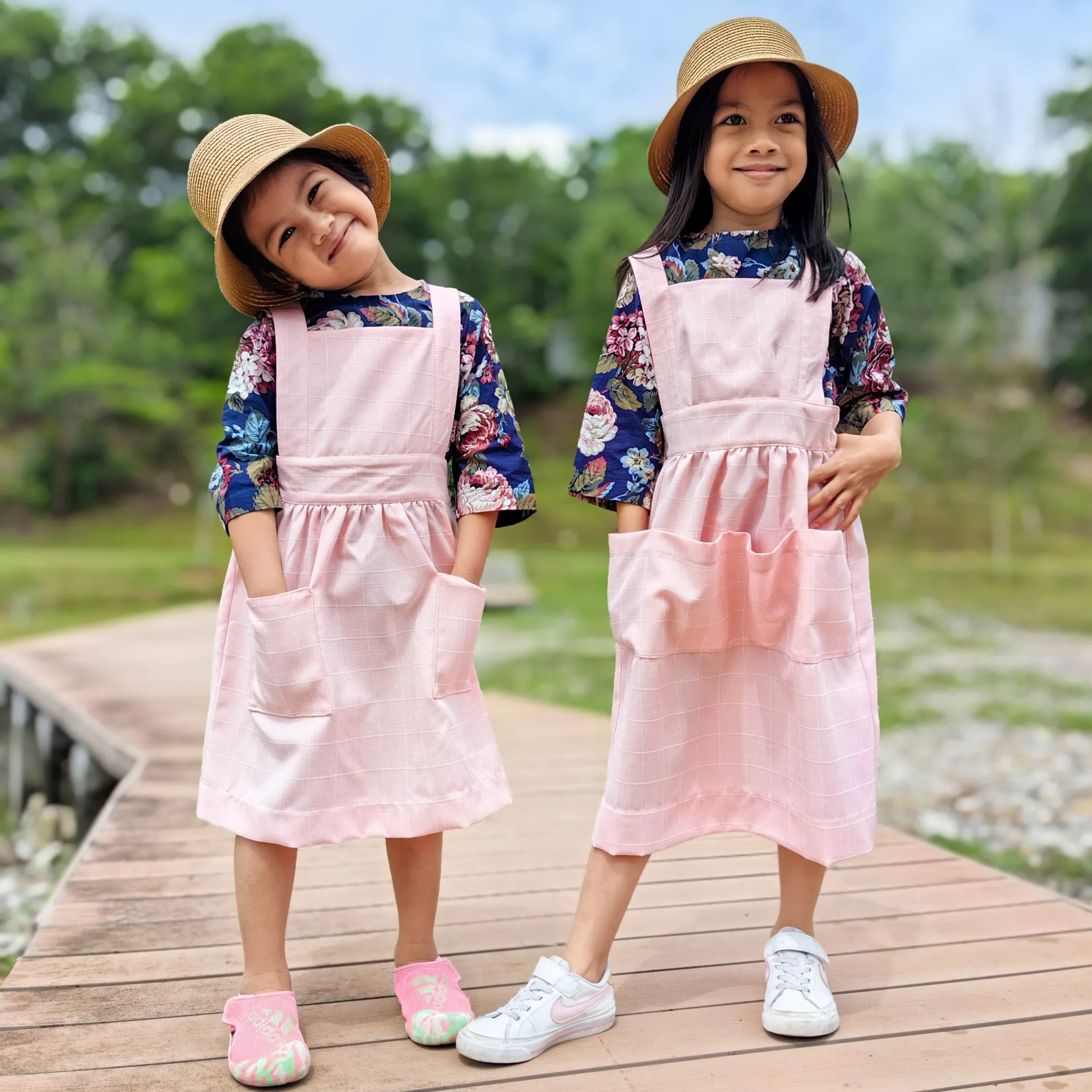 Wildflower Pinafore Sewing Pattern - Child