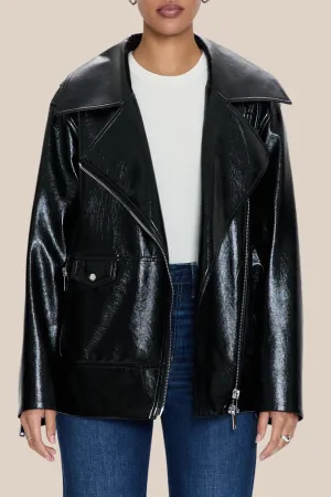 WINONA JACKET - BLACK VINYL