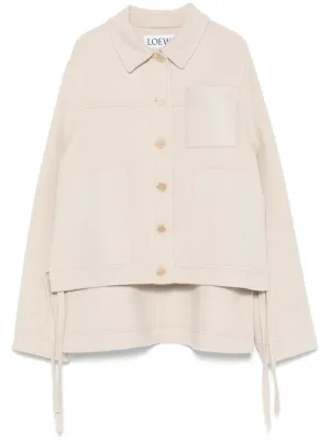 Wool and cashmere workwear jacket