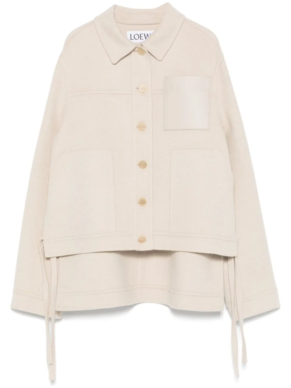 Wool and cashmere workwear jacket