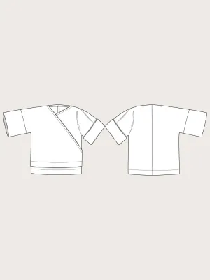 Wrap Top -- The Assembly Line Patterns