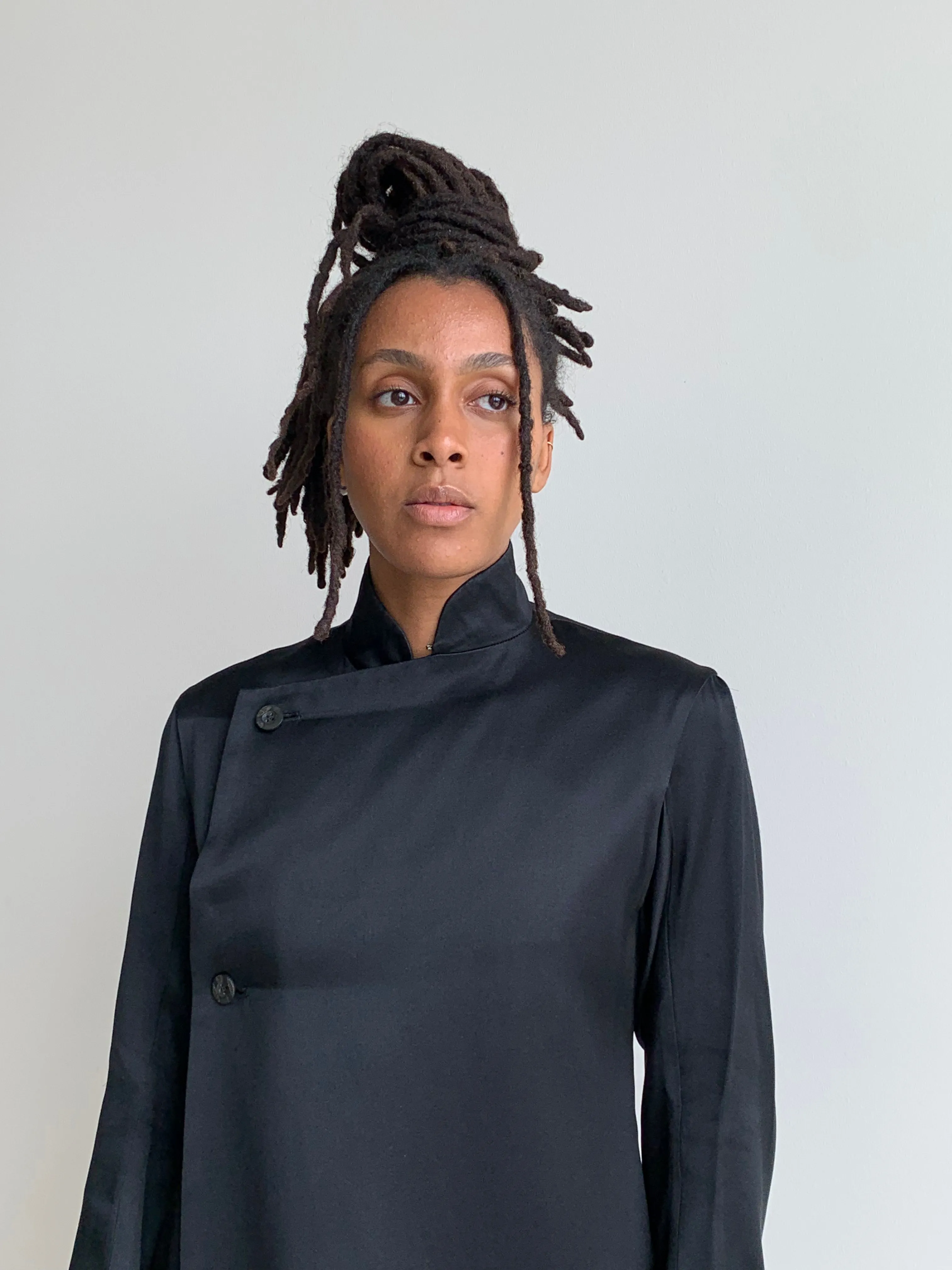 Yohji Yamamoto silk blazer